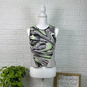 size 6 Lululemon marbled tank top activewear workout